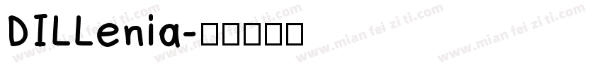 DILLenia字体转换