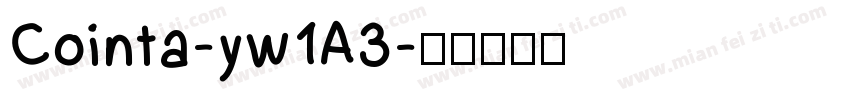 Cointa-yw1A3字体转换