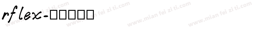rflex字体转换