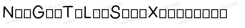 NanGouTuLinShouXie字体转换