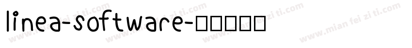 linea-software字体转换