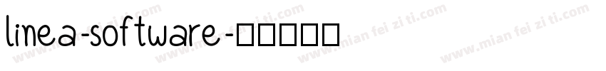 linea-software字体转换