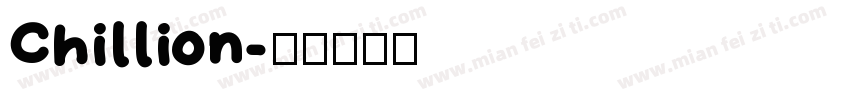 Chillion字体转换