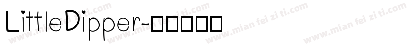 LittleDipper字体转换