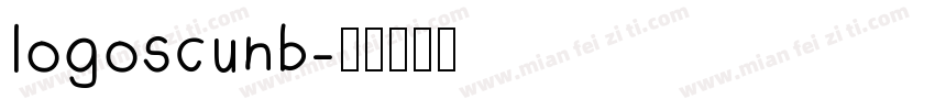 logoscunb字体转换
