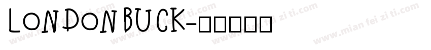 LONDONBUCK字体转换