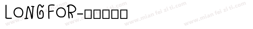LONGFOR字体转换
