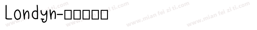 Londyn字体转换