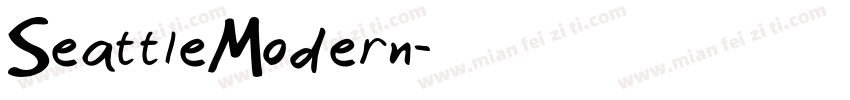 SeattleModern字体转换