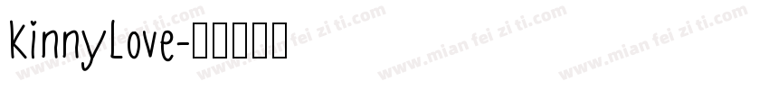 kinnyLove字体转换