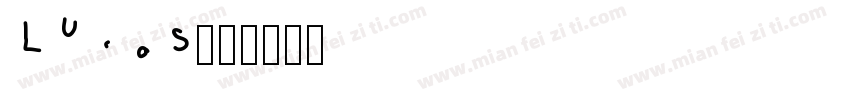 Lucas字体转换