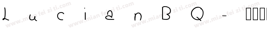 LucianBQ字体转换