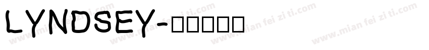LYNDSEY字体转换
