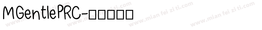 MGentlePRC字体转换