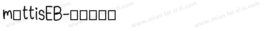 mαttisEB字体转换