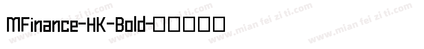 MFinance-HK-Bold字体转换