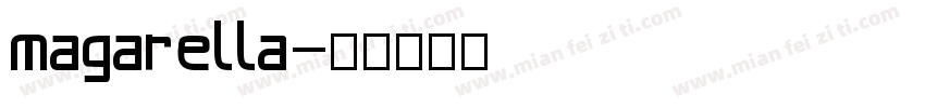 magarella字体转换