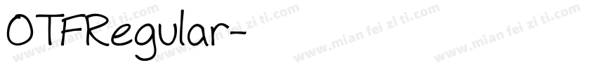 黑体OTFRegular字体转换