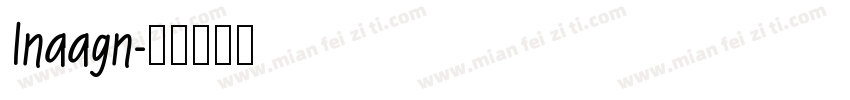 Inaagn字体转换
