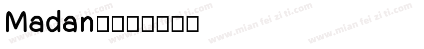 Madan2字体转换
