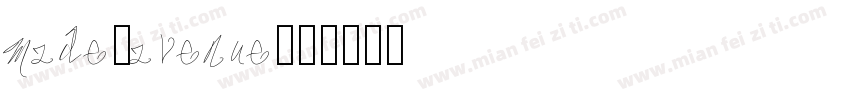 made-avenue字体转换