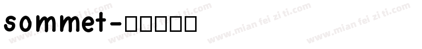 sommet字体转换
