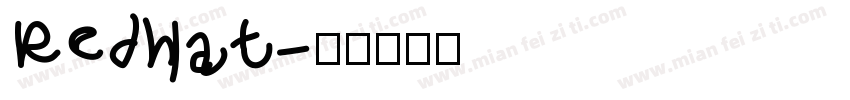 redhat字体转换