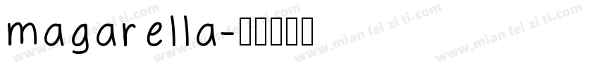 magarella字体转换