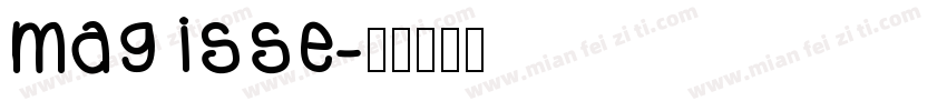 magisse字体转换