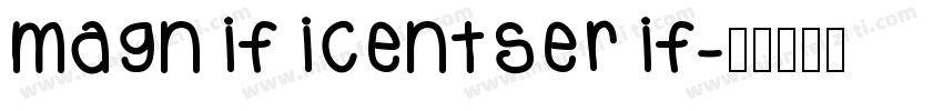 magnificentserif字体转换