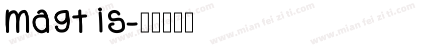 magtis字体转换