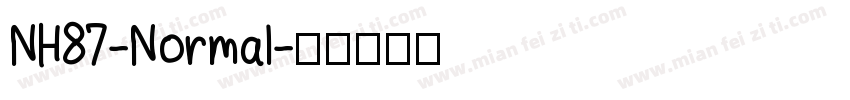 NH87-Normal字体转换