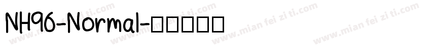 NH96-Normal字体转换