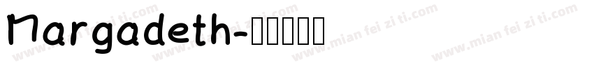 Margadeth字体转换