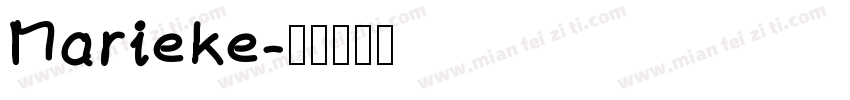 Marieke字体转换