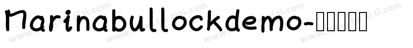 Marinabullockdemo字体转换