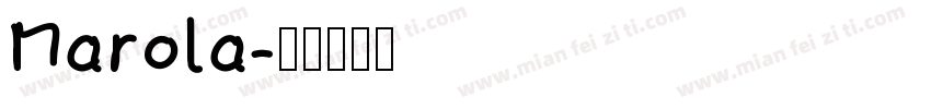 Marola字体转换