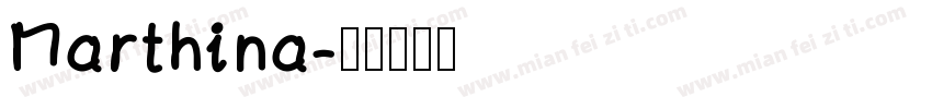 Marthina字体转换