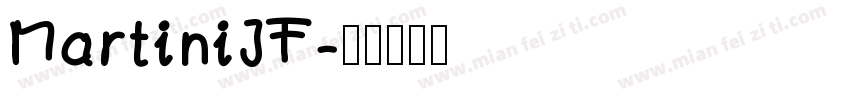 MartiniJF字体转换
