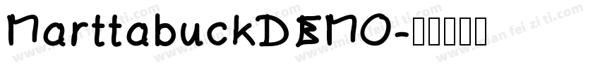 MarttabuckDEMO字体转换
