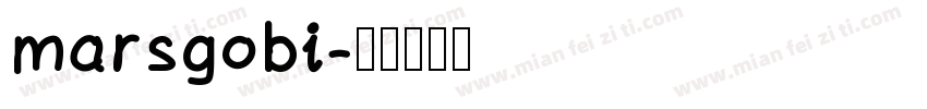 marsgobi字体转换