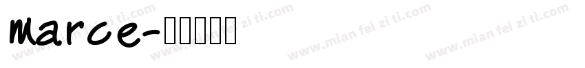 marce字体转换