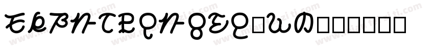 DFPMaruMoji-W9字体转换