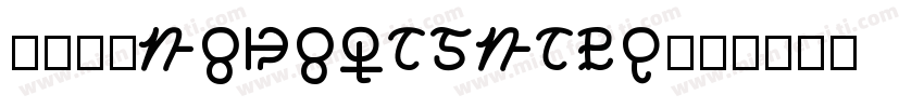 小杉圓体MotoyaLMaru字体转换