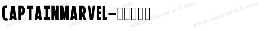 CaptainMarvel字体转换