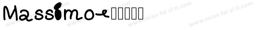Massimo字体转换