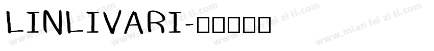 LINLIVARI字体转换