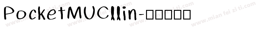 PocketMUCllin字体转换