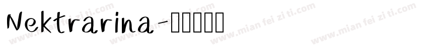 Nektrarina字体转换