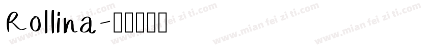 Rollina字体转换